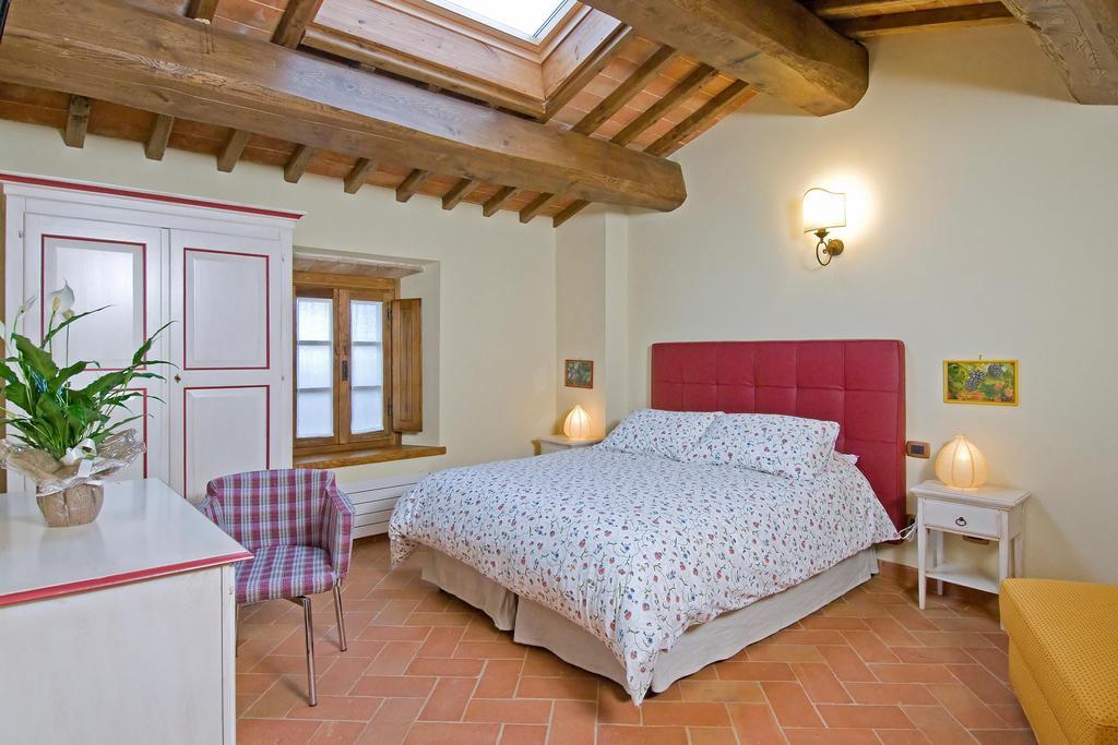 Locanda La Casina Di Lilliano Hotel Castellina in Chianti Szoba fotó